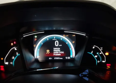 2020 Honda Civic Lx из США, поврежденный, VIN 2HGFC2F63LH519120